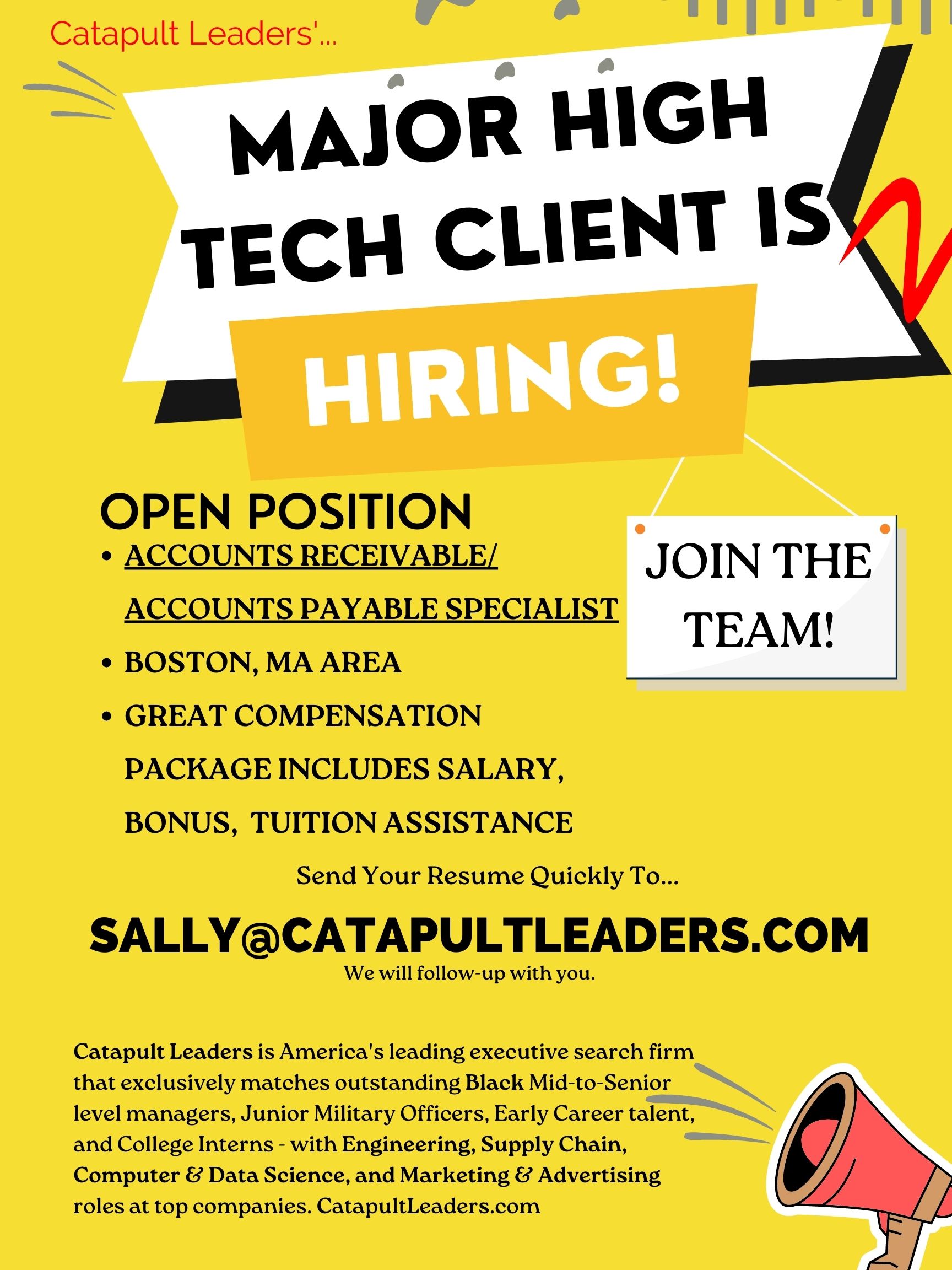 AR-AP Specialist - Catapult Leaders
